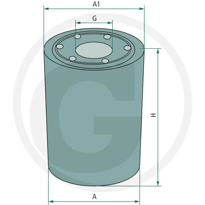 Fleetguard Hydrauliek- / transmissieoliefilter